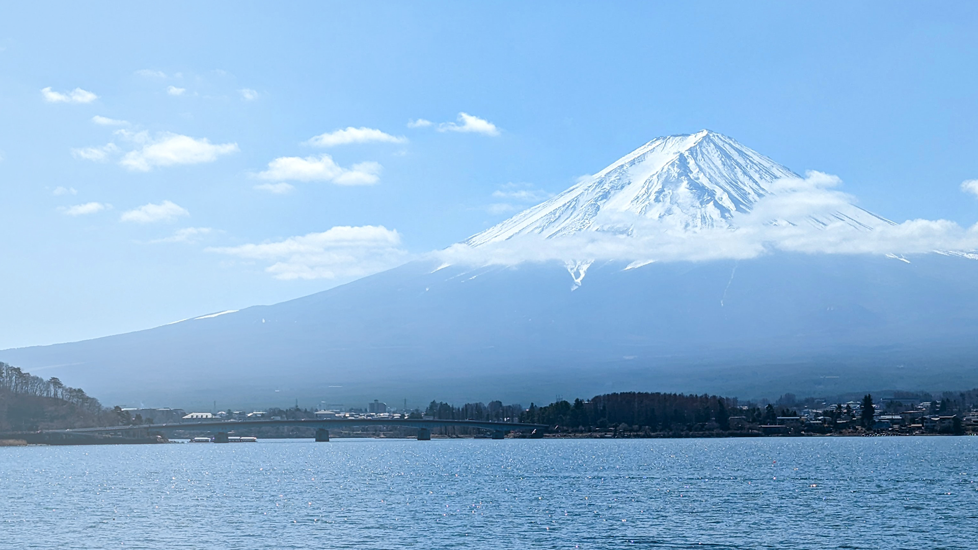 Mt Fuji from Lake Kawaguchi